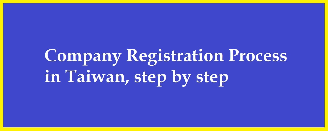 Taiwan foreign company registration