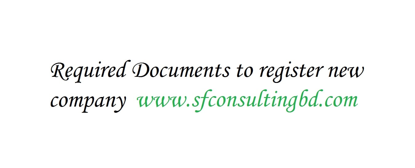 Required forms